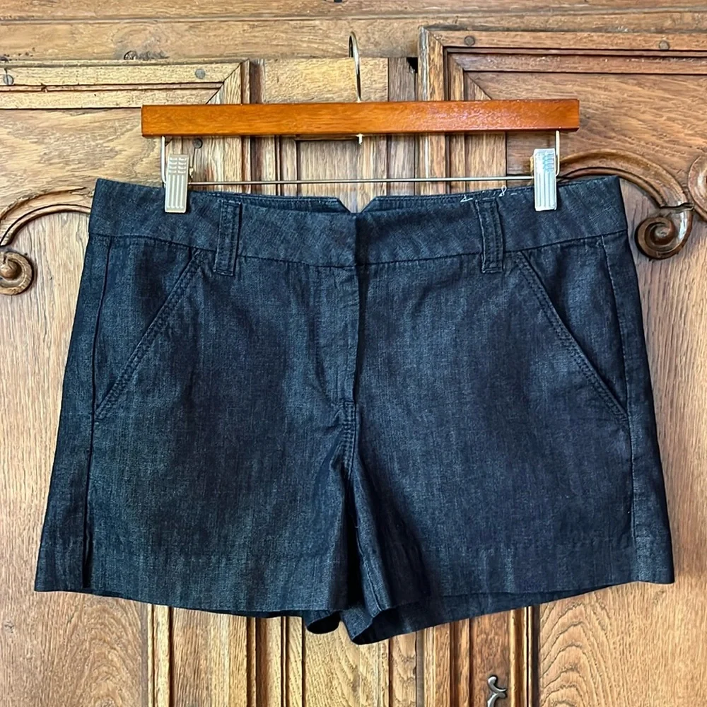 LOFT Dark Denim Casual Shorts